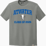 ATWATER HIGH SCHOOL FALCONS Carhartt Men's Force Sun Defender Short Sleeve T-Shirt Front Thumbnail