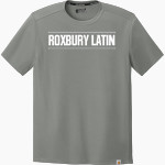 Roxbury Latin <span class="pdp-name-mascot">Roxbury Latin Foxes</span> Carhartt Men's Force Sun Defender Short Sleeve T-Shirt Front Thumbnail