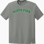 NORTH PARK UNIVERSITY Vikings <span class="pdp-name-mascot">NORTH PARK Vikings</span> Carhartt Men's Force Sun Defender Short Sleeve T-Shirt Front Thumbnail