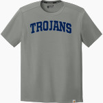 MCDOWELL HIGH SCHOOL TROJANS <span class="pdp-name-mascot">MCDOWELL TROJANS</span> Carhartt Men's Force Sun Defender Short Sleeve T-Shirt Front Thumbnail
