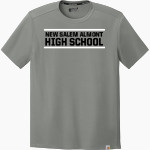 NEW SALEM ALMONT HIGH SCHOOL HOLSTEINS <span class="pdp-name-mascot">NEW SALEM ALMONT HOLSTEINS</span> Carhartt Men's Force Sun Defender Short Sleeve T-Shirt Front Thumbnail