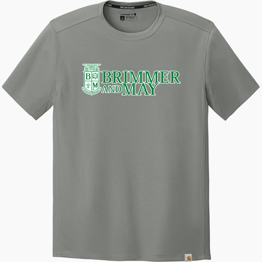 Brimmer and May Gators <span class="pdp-name-mascot">Brimmer & May School Gators</span> Carhartt Men's Force Sun Defender Short Sleeve T-Shirt