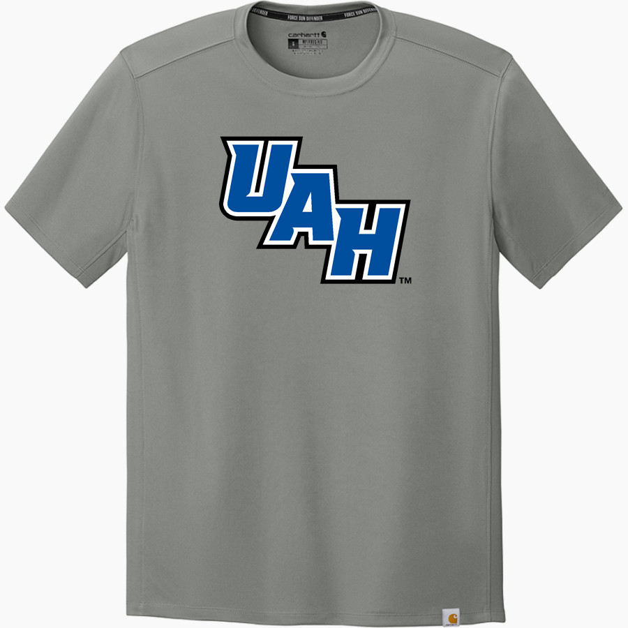 UAH Chargers Carhartt Men's Force Sun Defender Short Sleeve T-Shirt