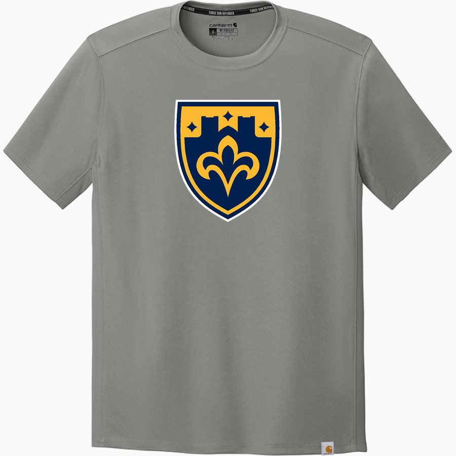 St. Scholastica Saints <span class="pdp-name-mascot">College of St. Scholastica Saints</span> Carhartt Men's Force Sun Defender Short Sleeve T-Shirt