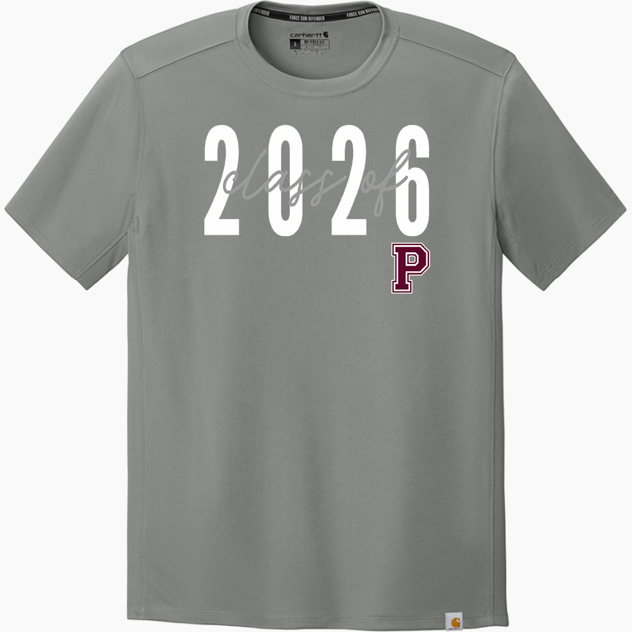 PERRY HIGH SCHOOL MAROONS <span class="pdp-name-mascot">PERRY MAROONS</span> Carhartt Men's Force Sun Defender Short Sleeve T-Shirt
