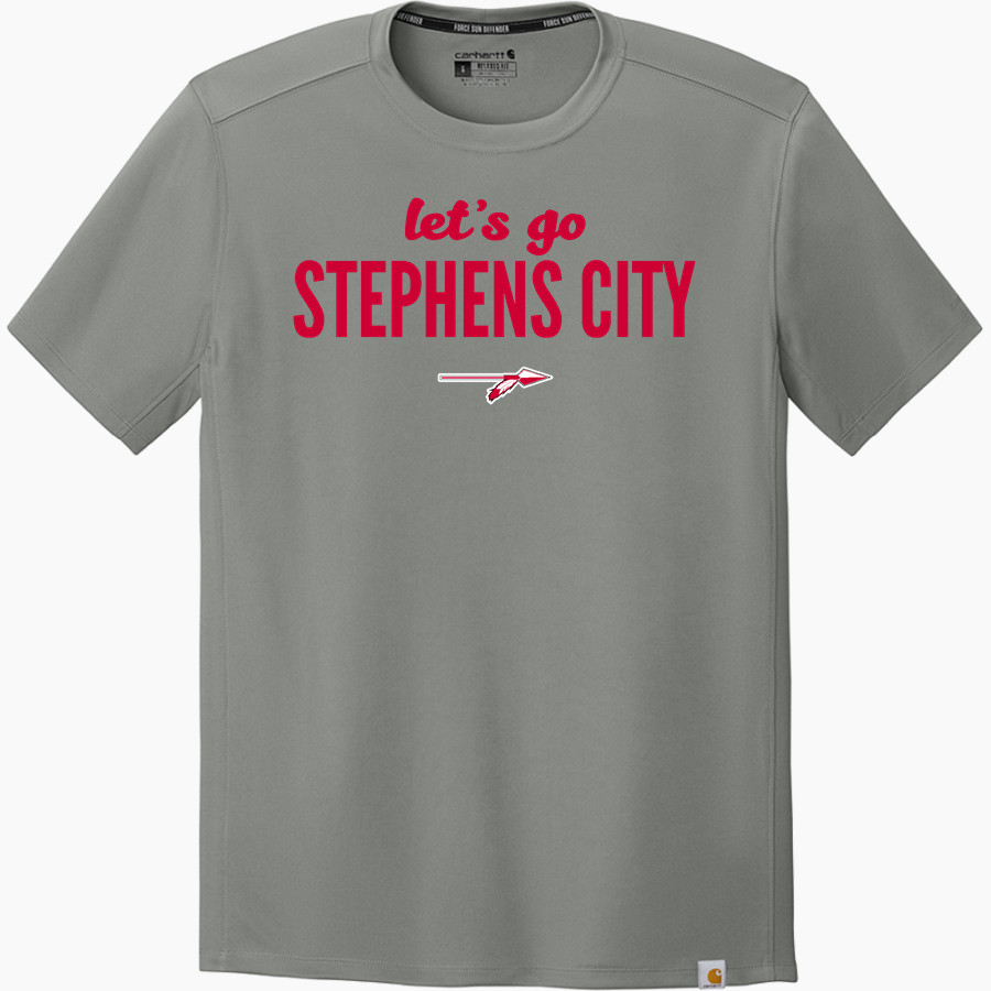 Stephens City Chiefs <span class="pdp-name-mascot">Stephens City Chiefs</span> Carhartt Men's Force Sun Defender Short Sleeve T-Shirt
