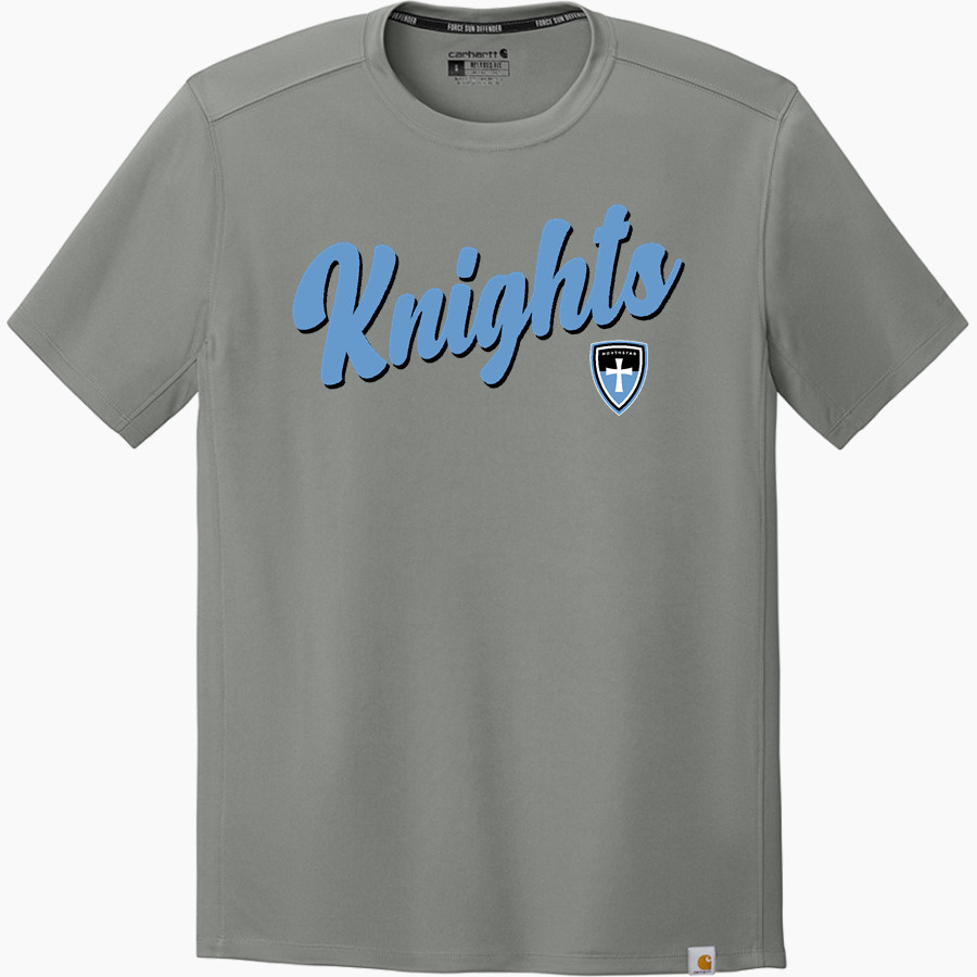 Northstar Christian Knights <span class="pdp-name-mascot">Northstar Christian Academy Knights</span> Carhartt Men's Force Sun Defender Short Sleeve T-Shirt