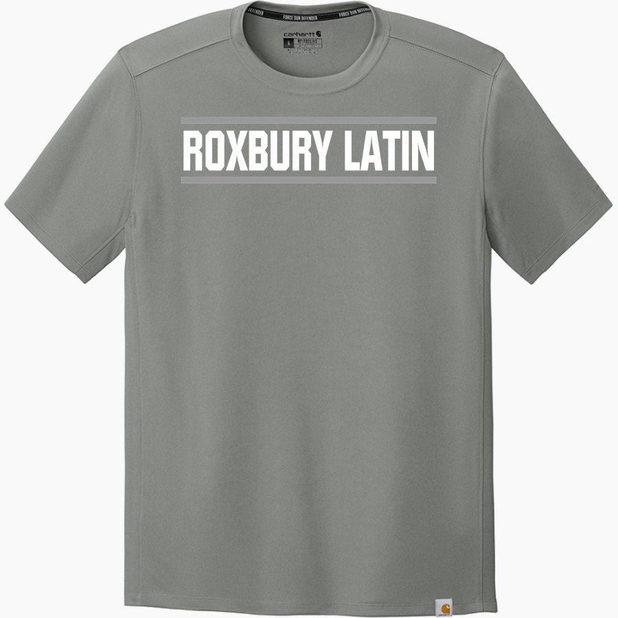 Roxbury Latin <span class="pdp-name-mascot">Roxbury Latin Foxes</span> Carhartt Men's Force Sun Defender Short Sleeve T-Shirt