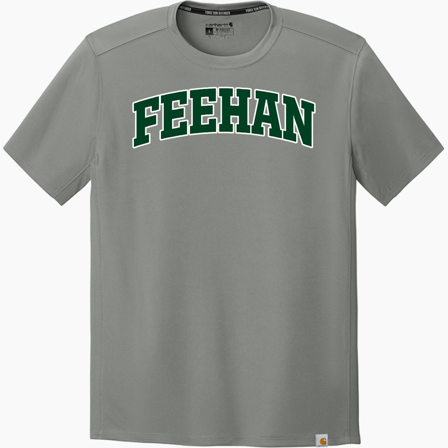 Bishop Feehan Shamrocks <span class="pdp-name-mascot">Bishop Feehan Shamrocks</span> Carhartt Men's Force Sun Defender Short Sleeve T-Shirt