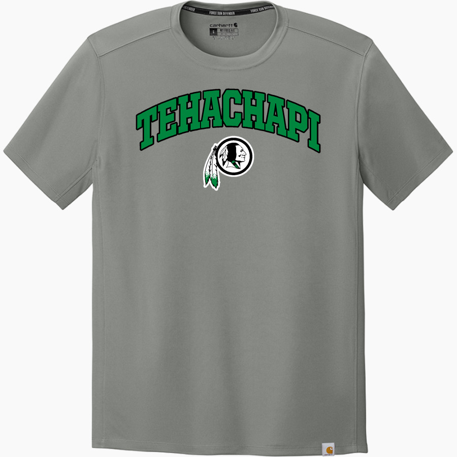 TEHACHAPI HIGH SCHOOL WARRIORS <span class="pdp-name-mascot">TEHACHAPI WARRIORS</span> Carhartt Men's Force Sun Defender Short Sleeve T-Shirt