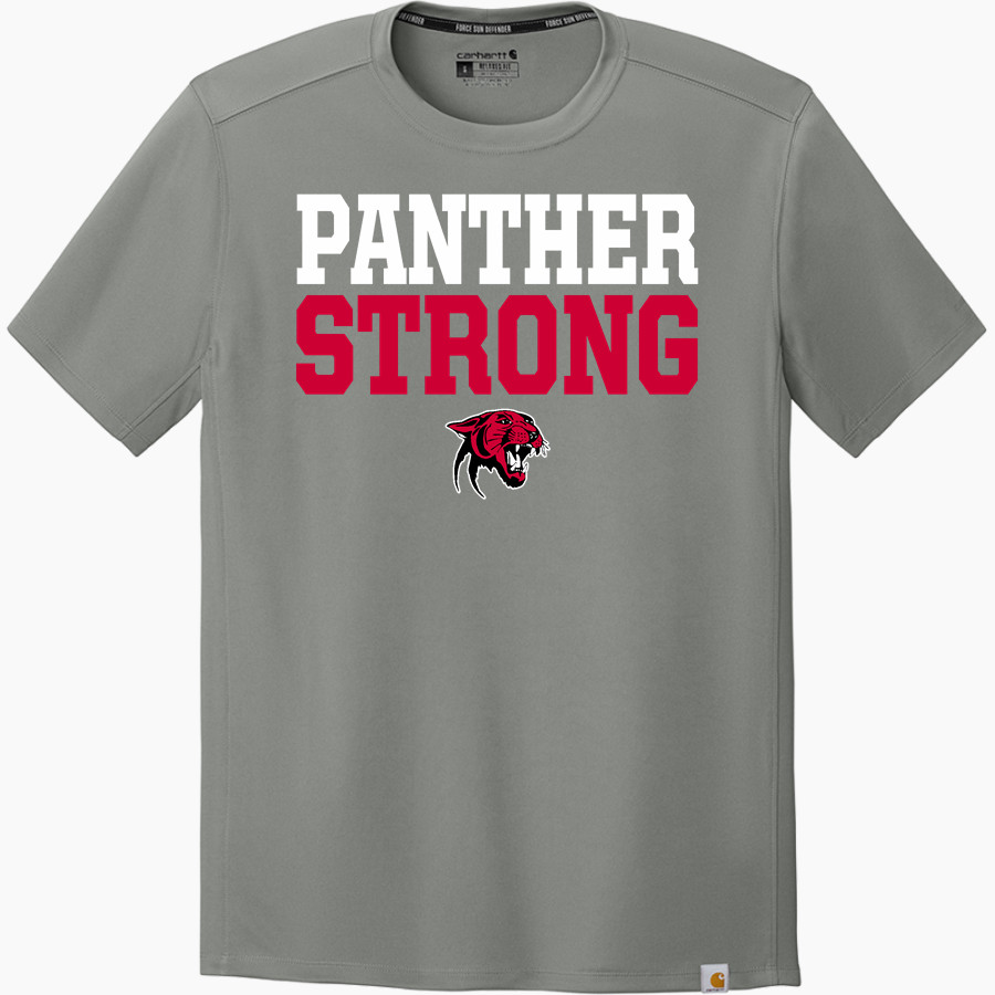 KICKAPOO HIGH SCHOOL PANTHERS Carhartt Men's Force Sun Defender Short Sleeve T-Shirt