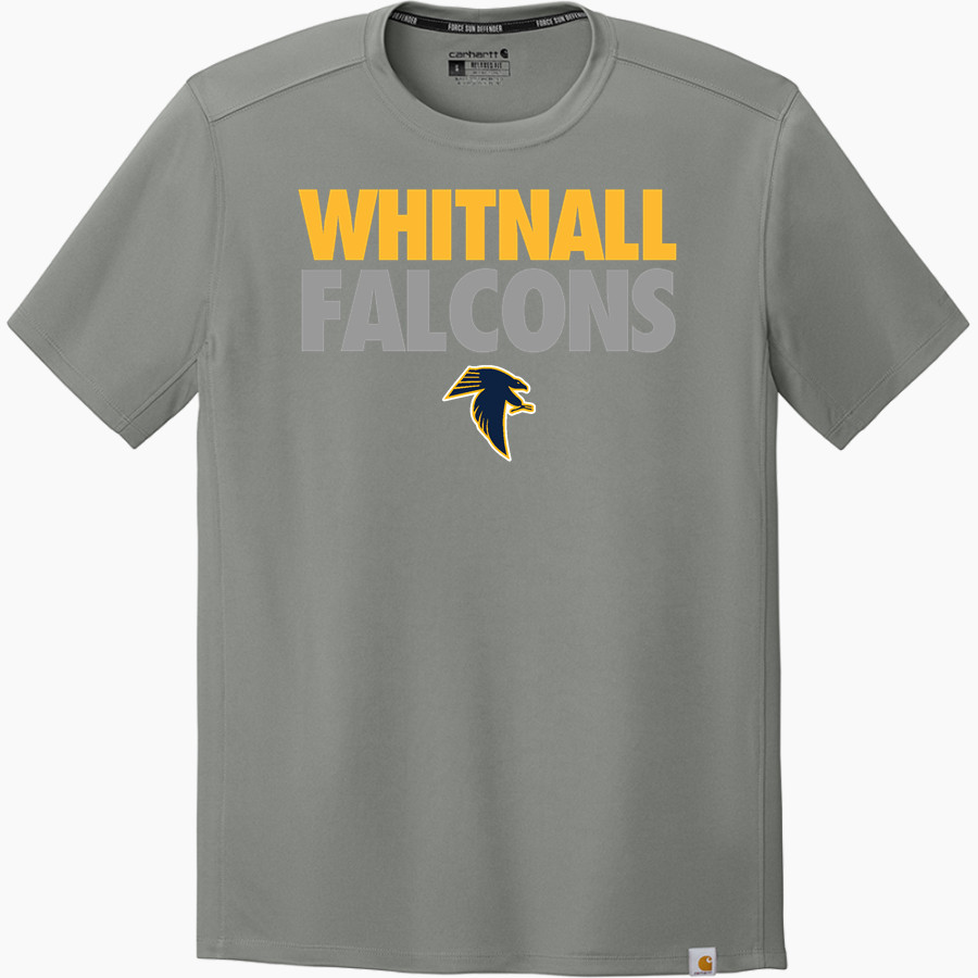 Whitnall Falcons <span class="pdp-name-mascot">Whitnall Falcons</span> Carhartt Men's Force Sun Defender Short Sleeve T-Shirt