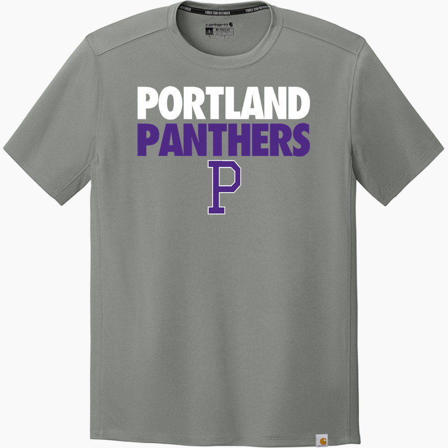 Portland Panthers <span class="pdp-name-mascot">Portland Panthers</span> Carhartt Men's Force Sun Defender Short Sleeve T-Shirt