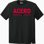 Acero Schools Chicago Carhartt Men's Force Sun Defender Short Sleeve T-Shirt Front Thumbnail