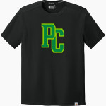 PERRY CENTRAL HIGH SCHOOL COMMODORES Carhartt Men's Force Sun Defender Short Sleeve T-Shirt Front Thumbnail