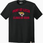 PORT ST LUCIE HIGH SCHOOL JAGUARS Carhartt Men's Force Sun Defender Short Sleeve T-Shirt Front Thumbnail