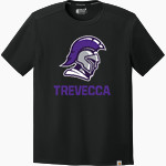 Trevecca University Trojans Carhartt Men's Force Sun Defender Short Sleeve T-Shirt Front Thumbnail