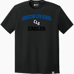 Christian Life School Eagles <span class="pdp-name-mascot">Christian Life School Eagles</span> Carhartt Men's Force Sun Defender Short Sleeve T-Shirt Front Thumbnail