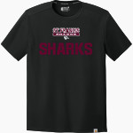 SFHS Sharks <span class="pdp-name-mascot">St. Francis Sharks</span> Carhartt Men's Force Sun Defender Short Sleeve T-Shirt Front Thumbnail