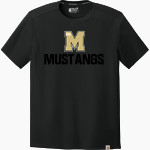 J W MITCHELL HIGH SCHOOL MUSTANGS Carhartt Men's Force Sun Defender Short Sleeve T-Shirt Front Thumbnail