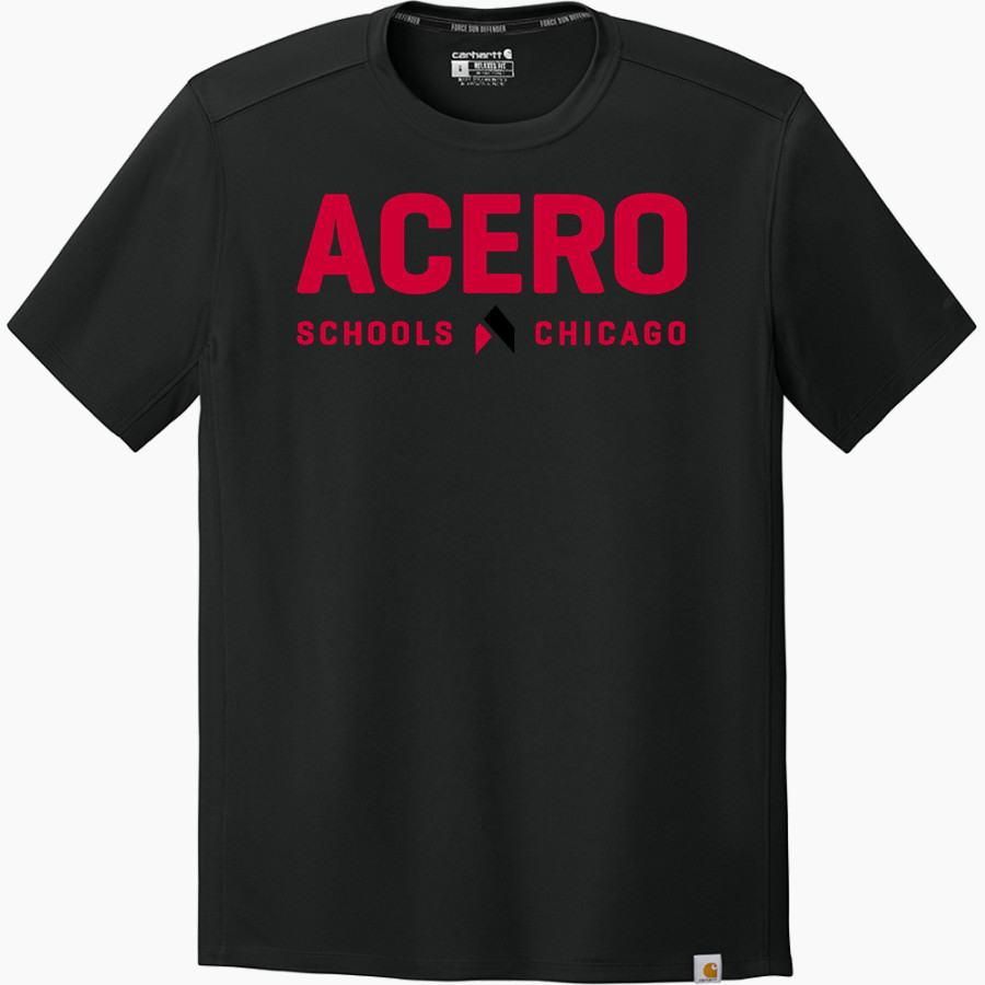 Acero Schools Chicago Carhartt Men's Force Sun Defender Short Sleeve T-Shirt