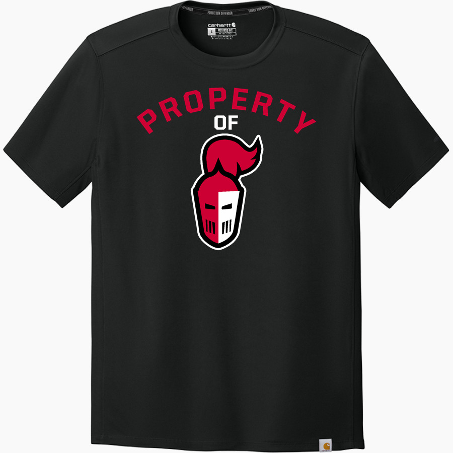 FIRST BAPTIST CHRISTIAN SCHOOL KNIGHTS <span class="pdp-name-mascot">FIRST BAPTIST KNIGHTS</span> Carhartt Men's Force Sun Defender Short Sleeve T-Shirt