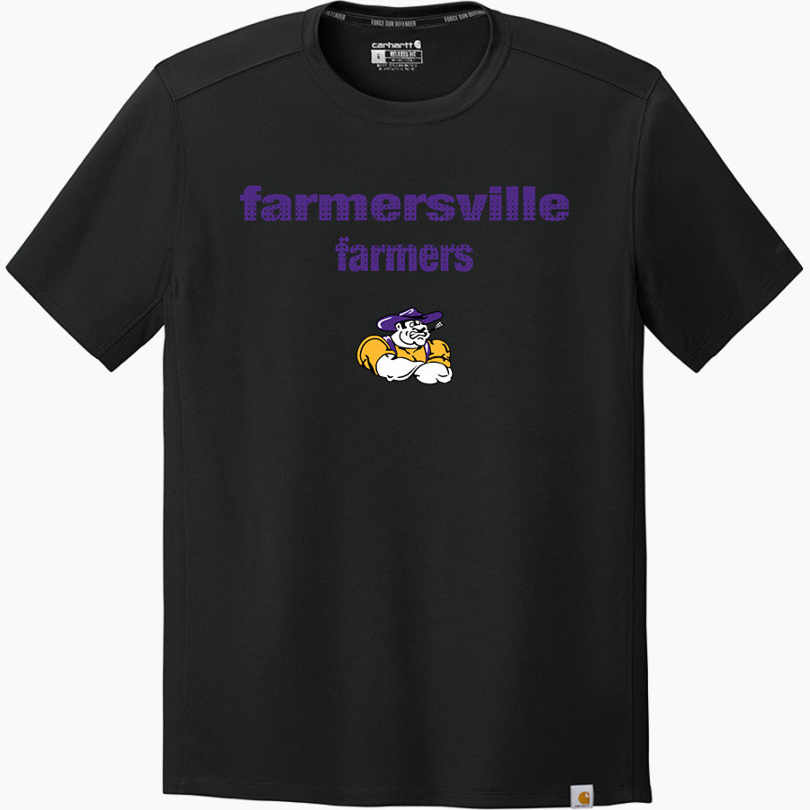 Farmersville Farmers <span class="pdp-name-mascot">Farmersville Farmers</span> Carhartt Men's Force Sun Defender Short Sleeve T-Shirt