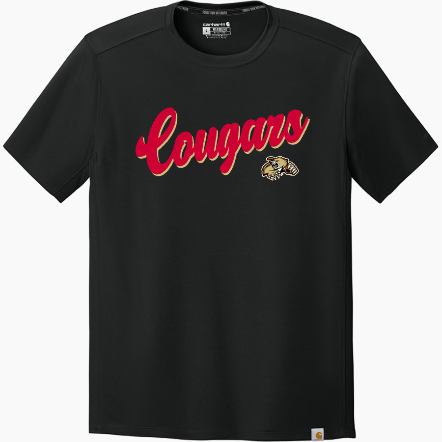 Caldwell Cougars <span class="pdp-name-mascot">Caldwell Cougars</span> Carhartt Men's Force Sun Defender Short Sleeve T-Shirt