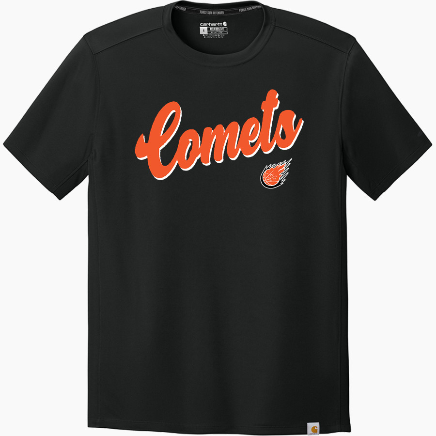 Crater Comets Carhartt Men's Force Sun Defender Short Sleeve T-Shirt