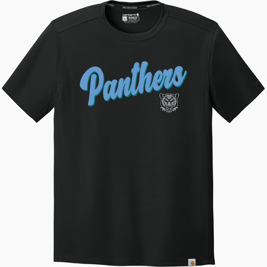 Pearson Panthers Carhartt Men's Force Sun Defender Short Sleeve T-Shirt