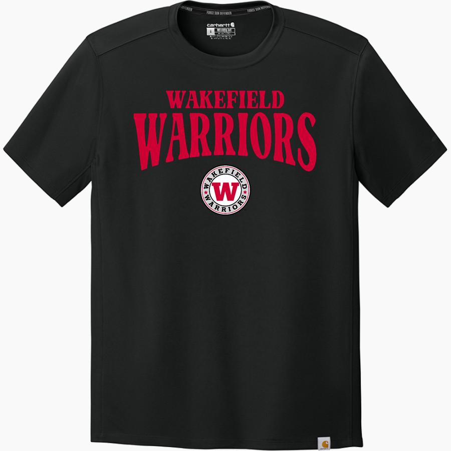 WAKEFIELD HIGH SCHOOL WARRIORS <span class="pdp-name-mascot">WAKEFIELD WARRIORS</span> Carhartt Men's Force Sun Defender Short Sleeve T-Shirt