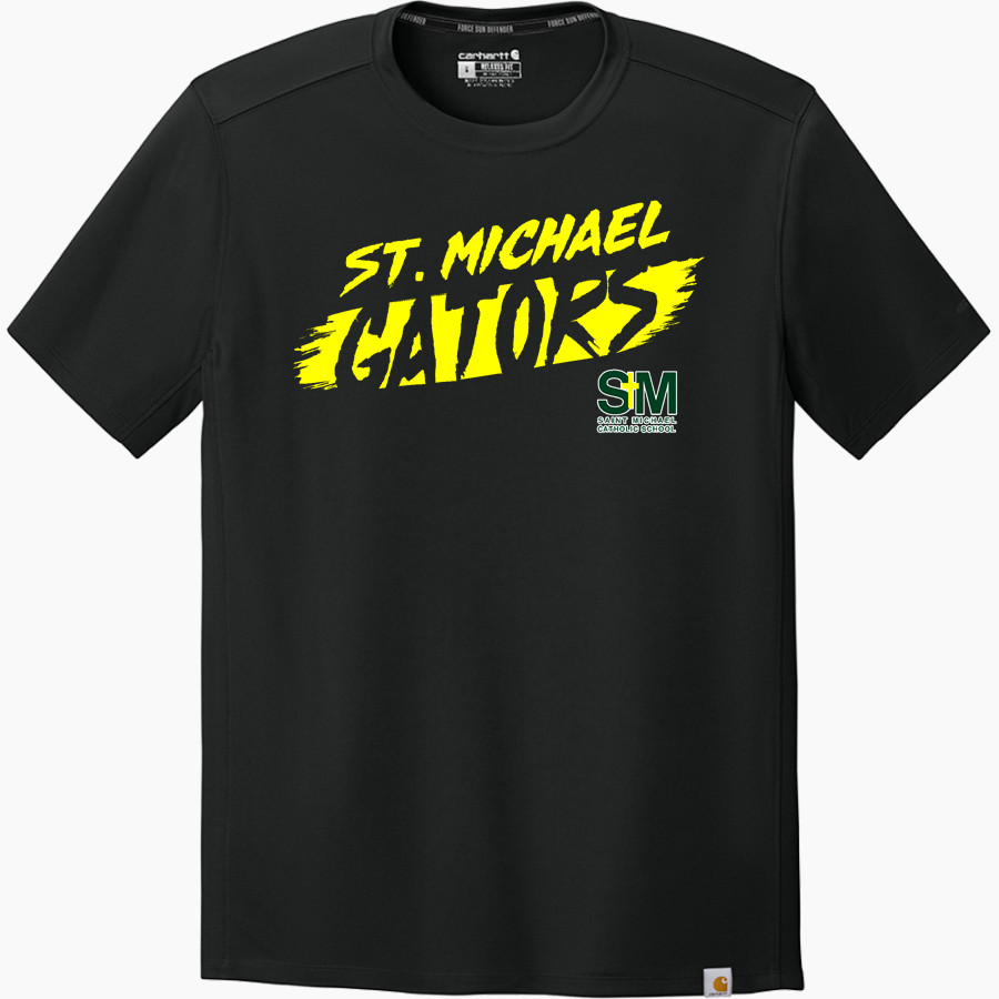 St. Michael Gators Carhartt Men's Force Sun Defender Short Sleeve T-Shirt
