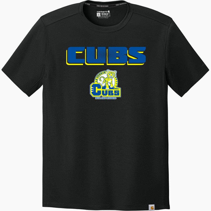 La Verkin Cubs <span class="pdp-name-mascot">La Verkin Elementary School Cubs</span> Carhartt Men's Force Sun Defender Short Sleeve T-Shirt