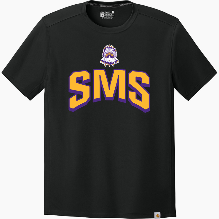 Scottsburg SMS <span class="pdp-name-mascot">Scottsburg SMS</span> Carhartt Men's Force Sun Defender Short Sleeve T-Shirt