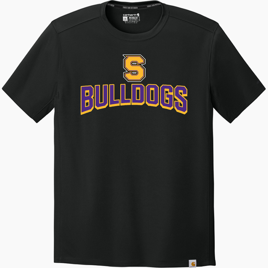 Smyrna Bulldogs Carhartt Men's Force Sun Defender Short Sleeve T-Shirt