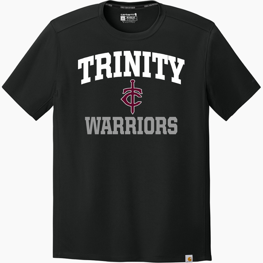 Trinity Warriors Carhartt Men's Force Sun Defender Short Sleeve T-Shirt