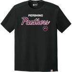 Pershing Panthers <span class="pdp-name-mascot">Pershing Panthers</span> Carhartt Men's Force Sun Defender Short Sleeve T-Shirt Front Thumbnail