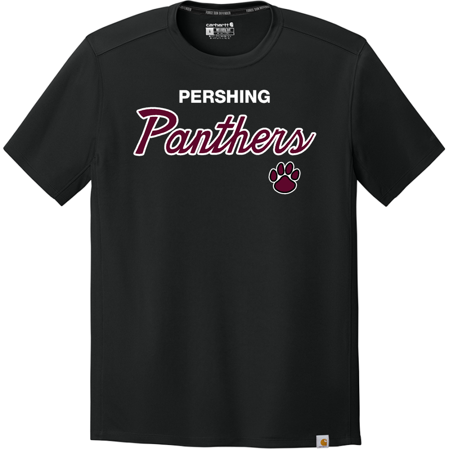 Pershing Panthers <span class="pdp-name-mascot">Pershing Panthers</span> Carhartt Men's Force Sun Defender Short Sleeve T-Shirt