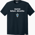 Warren Blue Devils <span class="pdp-name-mascot">Warren Blue Devils</span> Carhartt Men's Force Sun Defender Short Sleeve T-Shirt Front Thumbnail