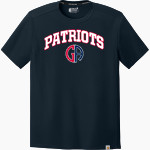 Germantown Academy Patriots Carhartt Men's Force Sun Defender Short Sleeve T-Shirt Front Thumbnail