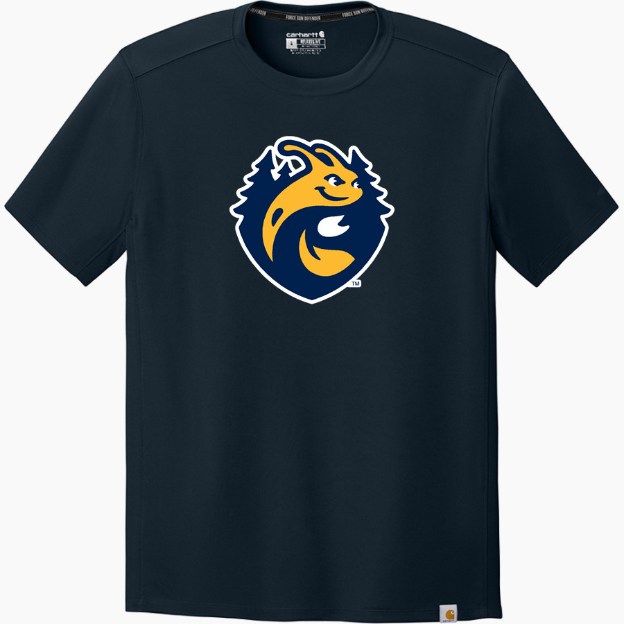 UC Santa Cruz Banana Slugs Carhartt Men's Force Sun Defender Short Sleeve T-Shirt