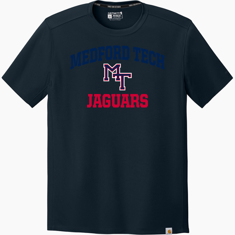 Medford Tech Jaguars <span class="pdp-name-mascot">Medford Tech High School Jaguars</span> Carhartt Men's Force Sun Defender Short Sleeve T-Shirt