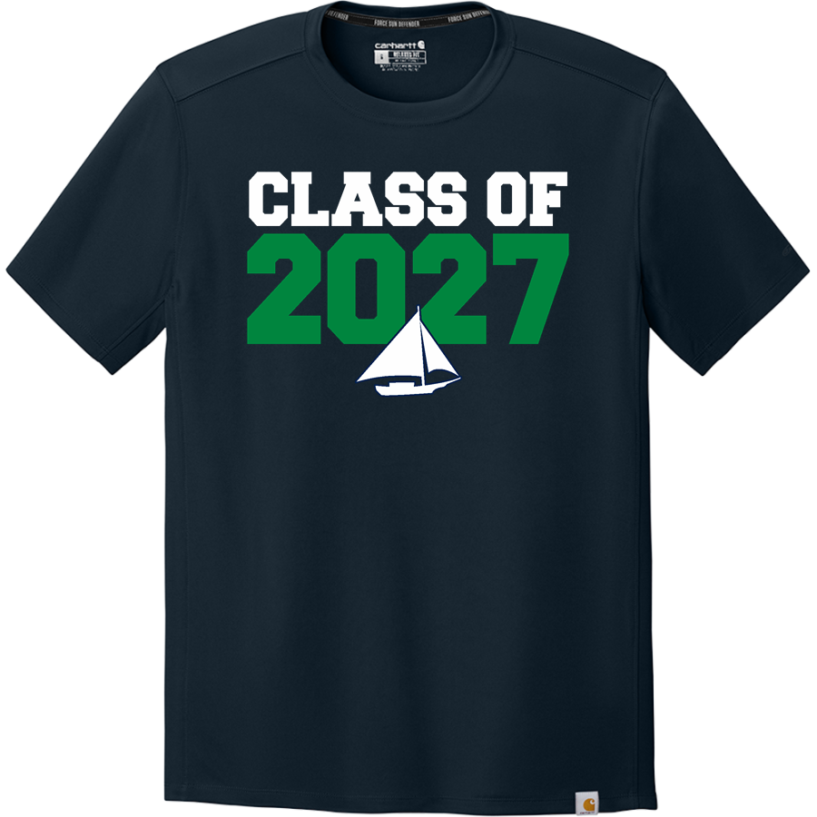 Chesapeake College Skipjacks <span class="pdp-name-mascot">Chesapeake Skipjacks</span> Carhartt Men's Force Sun Defender Short Sleeve T-Shirt