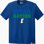 Eastern Florida State College <span class="pdp-name-mascot">Eastern Florida Titans</span> Carhartt Men's Force Sun Defender Short Sleeve T-Shirt Front Thumbnail