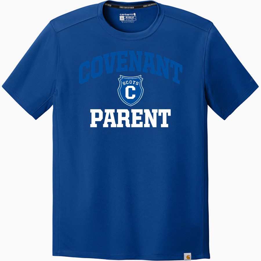 Covenant Scots <span class="pdp-name-mascot">Covenant Scots</span> Carhartt Men's Force Sun Defender Short Sleeve T-Shirt