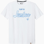 Tufts Jumbos <span class="pdp-name-mascot">Tufts University Jumbos</span> Carhartt Men's Force Sun Defender Short Sleeve T-Shirt Front Thumbnail