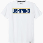 Lincoln Prep Academy Lightning Carhartt Men's Force Sun Defender Short Sleeve T-Shirt Front Thumbnail
