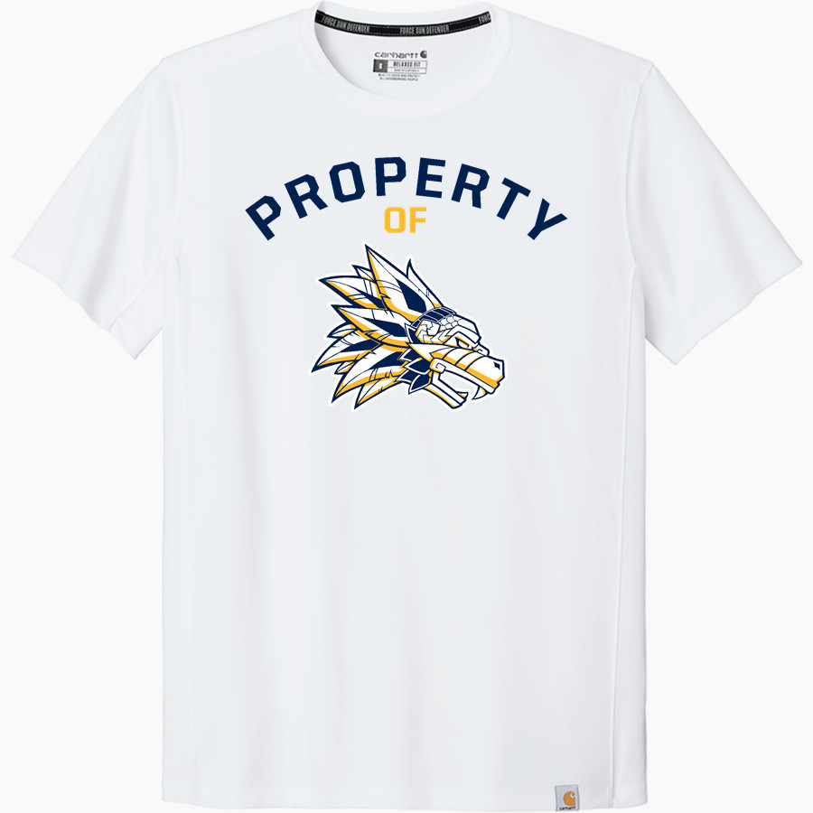 LA QUINTA HIGH SCHOOL AZTECS <span class="pdp-name-mascot">LA QUINTA AZTECS</span> Carhartt Men's Force Sun Defender Short Sleeve T-Shirt