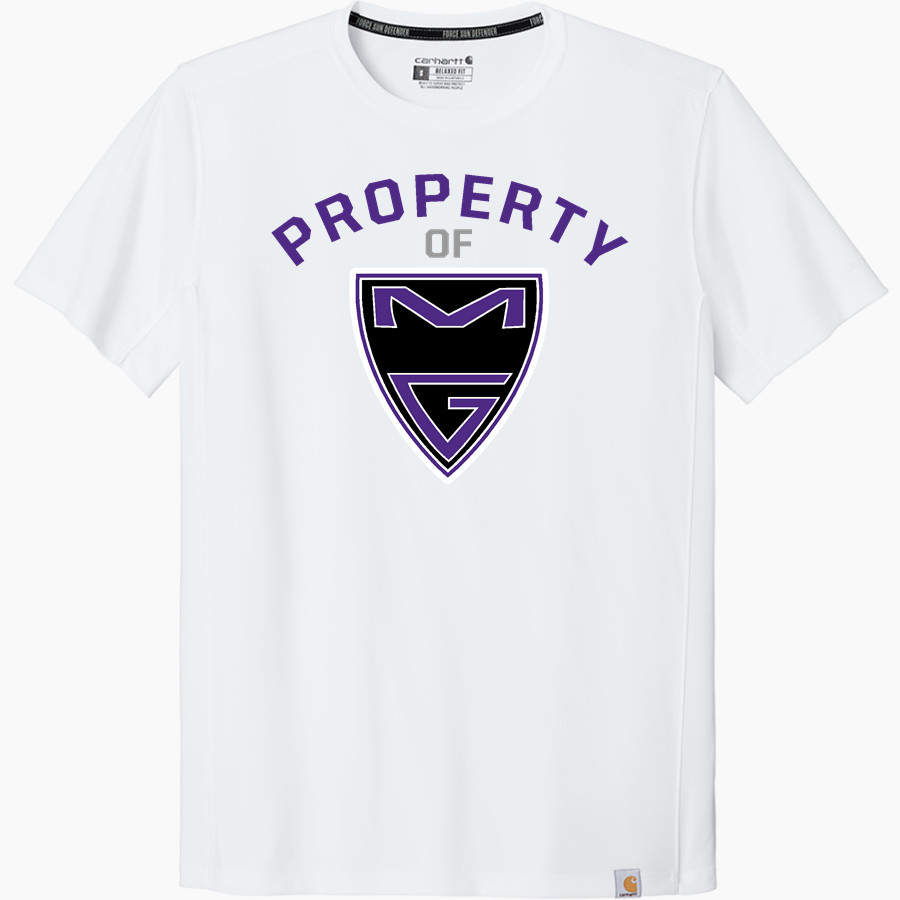 MILLER GROVE HIGH SCHOOL WOLVERINES <span class="pdp-name-mascot">MILLER GROVE WOLVERINES</span> Carhartt Men's Force Sun Defender Short Sleeve T-Shirt