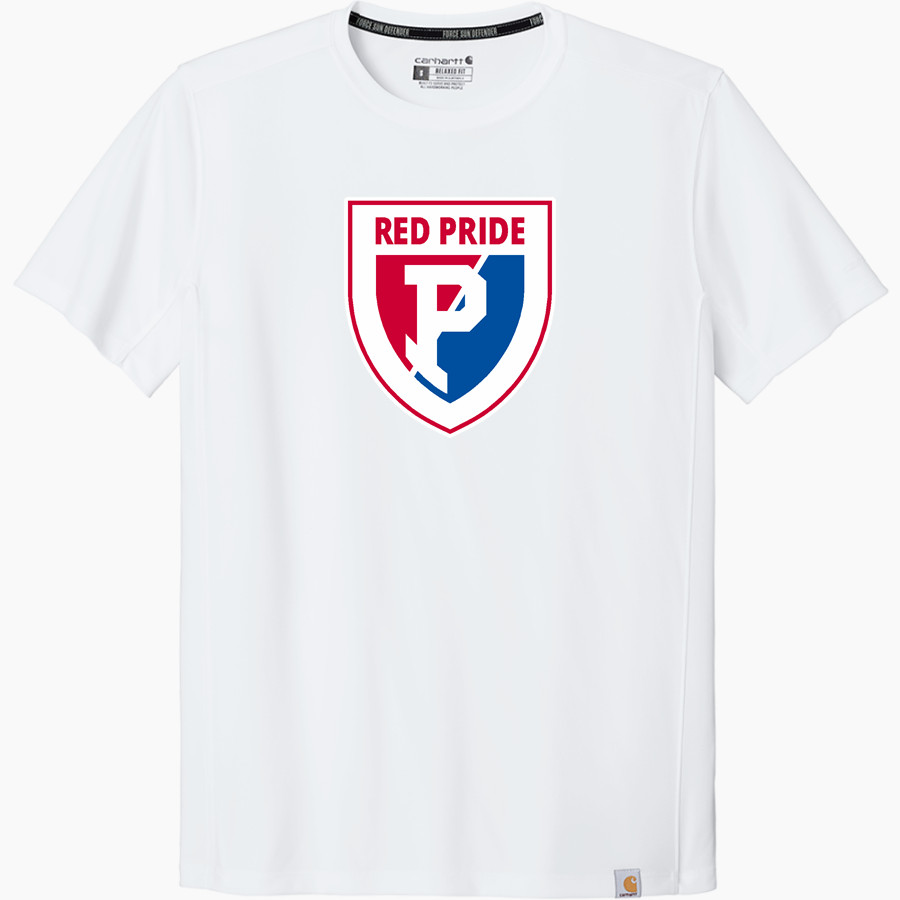 Plainfield Quakers <span class="pdp-name-mascot">Plainfield Quakers</span> Carhartt Men's Force Sun Defender Short Sleeve T-Shirt